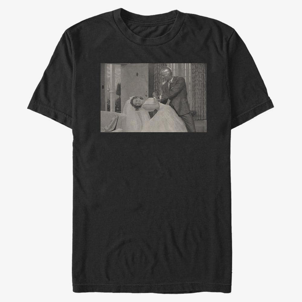 T-shirts Merch Marvel WandaVision - Dancing Scene Unisex T-Shirt Black
