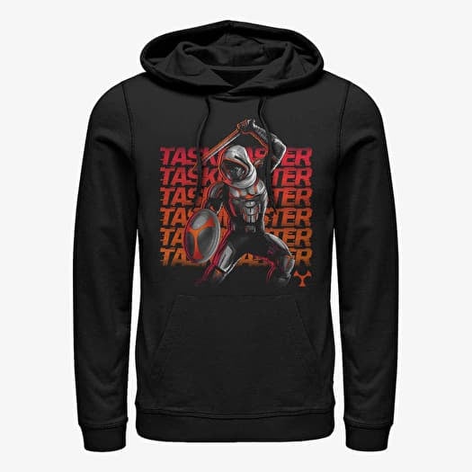 Sweatshirt Merch Marvel - Taskmaster Neon Unisex Hoodie Black