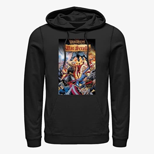 Sweatshirt Merch Marvel Defenders - War Scrolls Unisex Hoodie Black