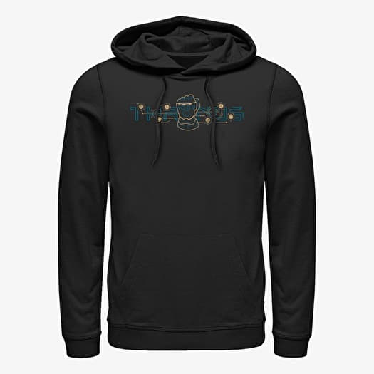 Majica Merch Marvel - Tech Thanos Unisex Hoodie Black