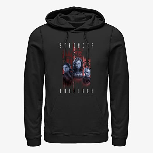 Merch Marvel Avengers: Endgame - Stronger Trio Unisex Hoodie Black
