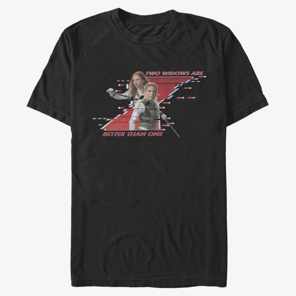 Majice T-shirt Merch Marvel Black Widow - Better Than One Unisex T-Shirt Black