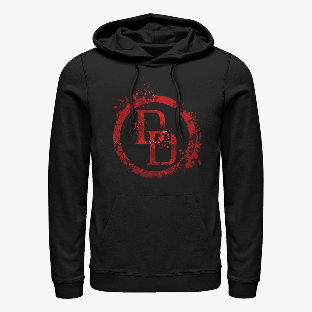 Hoodies and sweatshirts  Merch Marvel Defenders - DD Splatter Icon Unisex Hoodie Black