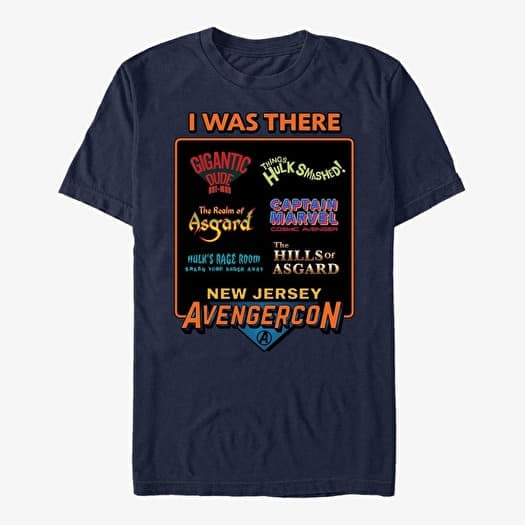 Póló Merch Ms. Marvel - I Was There Unisex T-Shirt Navy Blue