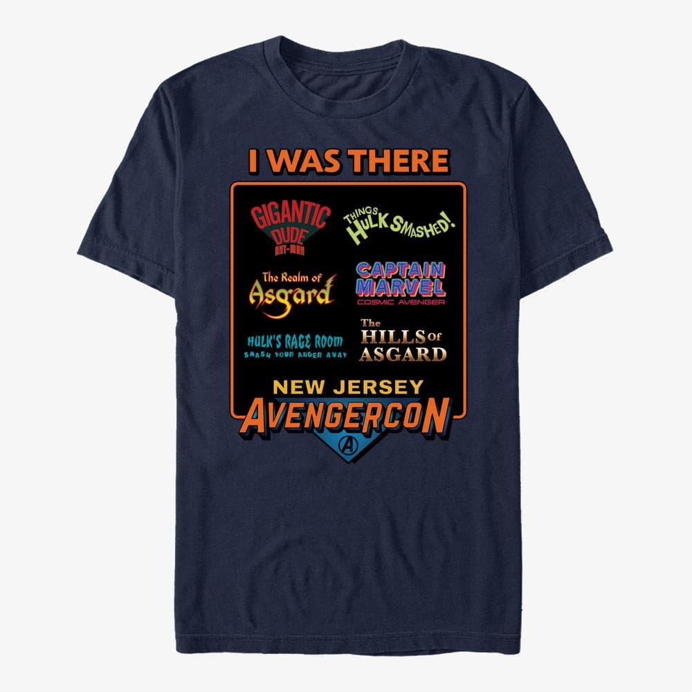 T-Shirts Merch Ms. Marvel - I Was There Unisex T-Shirt Navy Blue