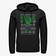 Merch Marvel Avengers Classic - Hulk Ugly Top Unisex Hoodie Black