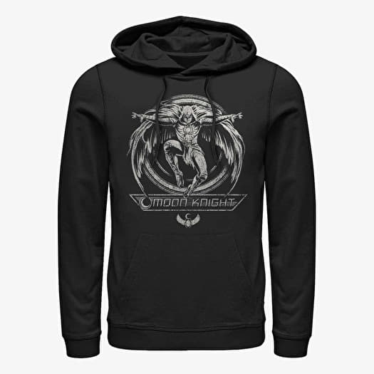 Sweatshirt Merch Marvel Moon Knight - Moon Man Unisex Hoodie Black