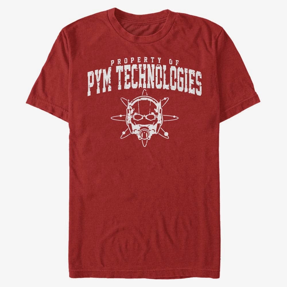 T-Shirts Merch Marvel Avengers Classic - PYM TECH Unisex T-Shirt Red