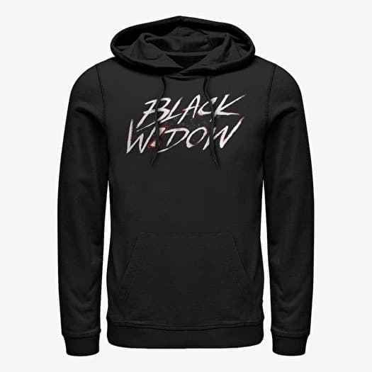 Pulóver Merch Marvel Black Widow - Widow Paint Unisex Hoodie Black