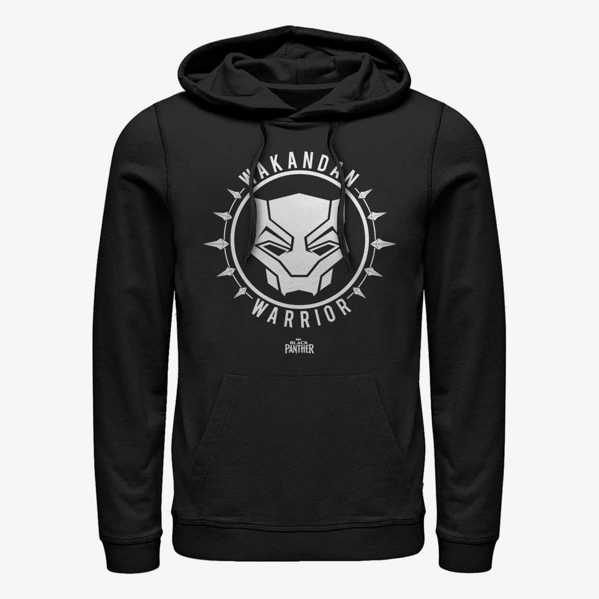 Hoodies and sweatshirts  Merch Marvel Black Panther - BlackPanther Emblem Unisex Hoodie Black