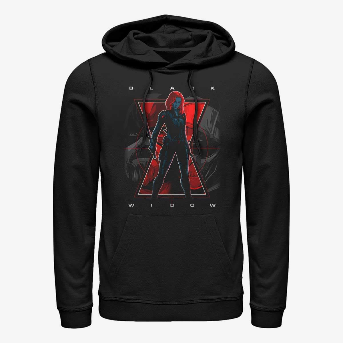Толстовки та реглани Merch Marvel Black Widow - Big Three Unisex Hoodie Black