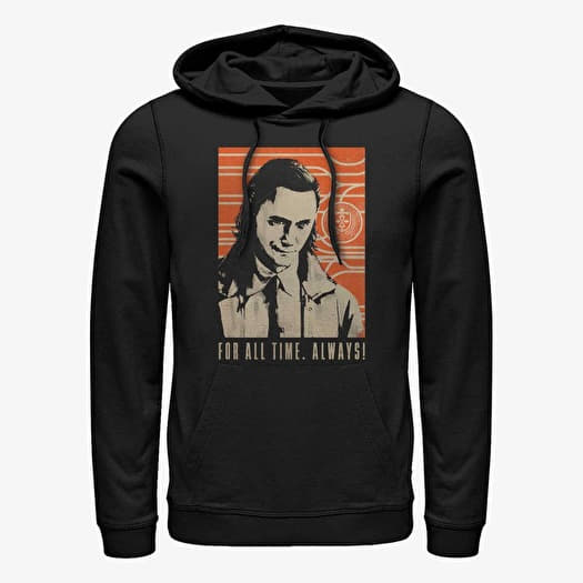 Hanorac Merch Marvel Loki - Time Always Unisex Hoodie Black