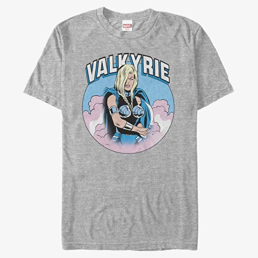 T-shirt Merch Marvel Other - Valkyrie Clouds Unisex T-Shirt Heather Grey
