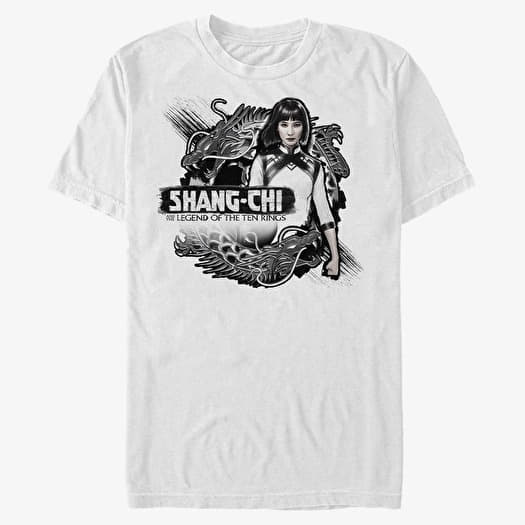 Tričko Merch Marvel Shang-Chi - Xialing Dragons Unisex T-Shirt White
