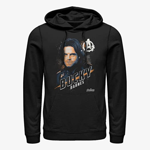 Merch Marvel Avengers: Infinity War - Real Bucky Unisex Hoodie Black