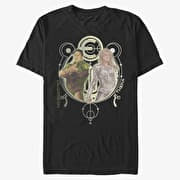 Merch Marvel: Eternals - GILGAMESH THENA DUO Unisex T-Shirt Black