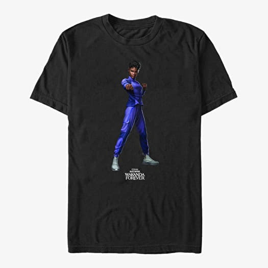Merch Marvel Black Panther: Wakanda Forever - Shuri Blank Unisex T-Shirt Black