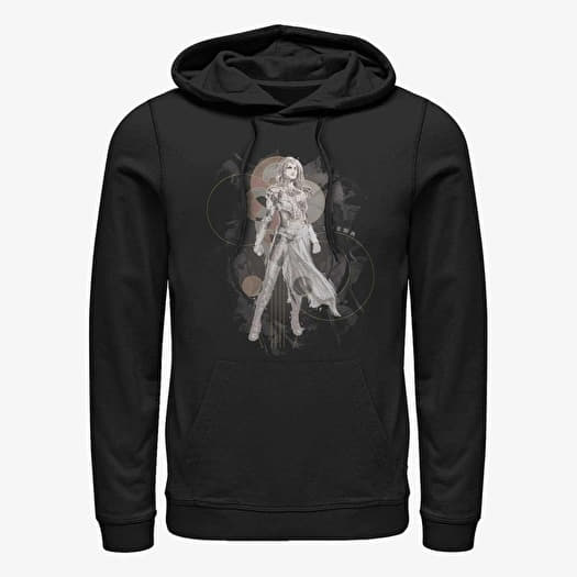 Mikina Merch Marvel The Eternals - Thena Hero Unisex Hoodie Black