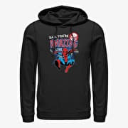 Merch Marvel Spider-Man Classic - Amazing Like Dad Unisex Hoodie Black