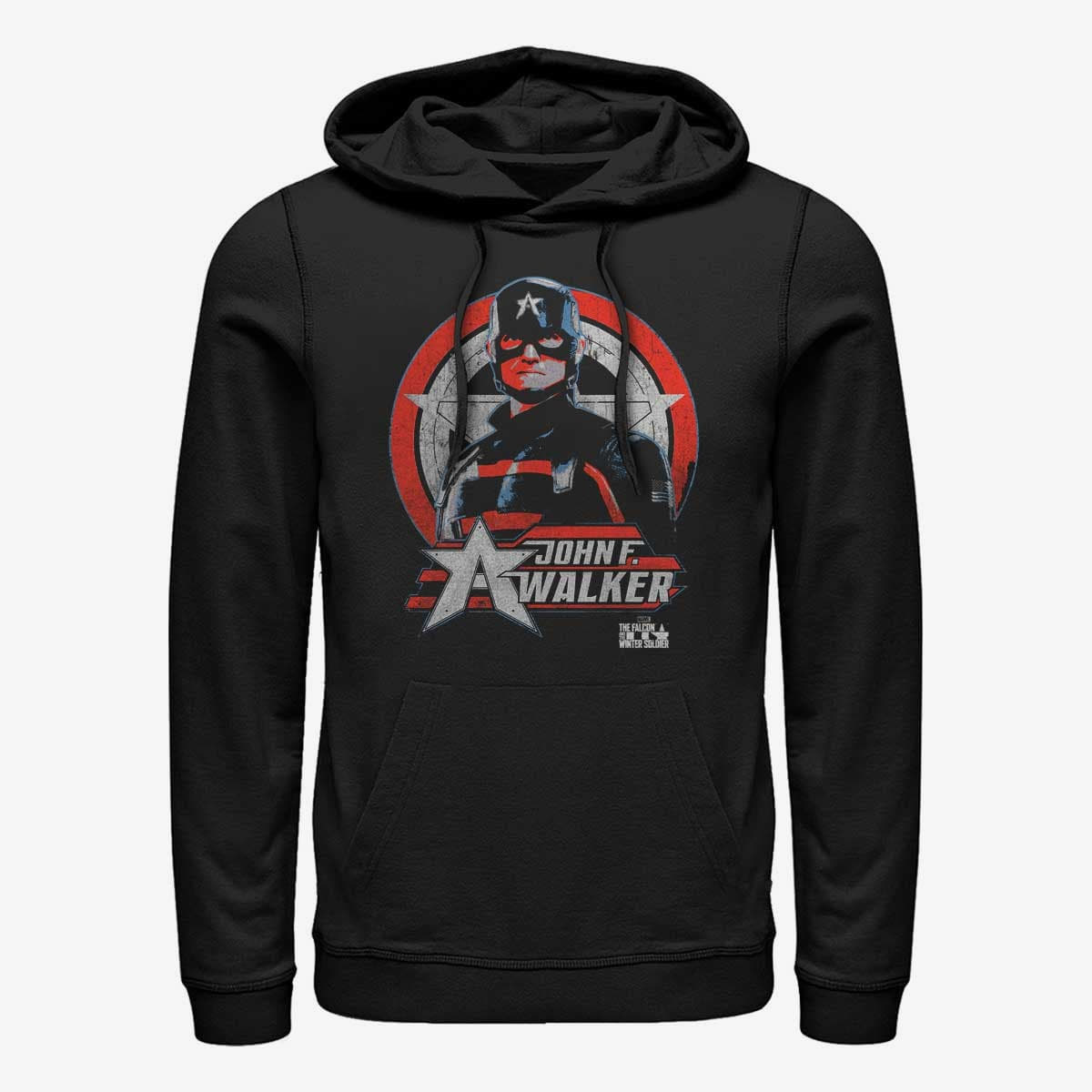 Hoodies and sweatshirts  Merch Marvel The Falcon and the Winter Soldier - Walker Cptn Ranger Unisex Hoodie Black