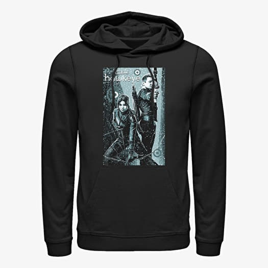 Sweatshirt Merch Marvel Hawkeye - Snow Alley Unisex Hoodie Black
