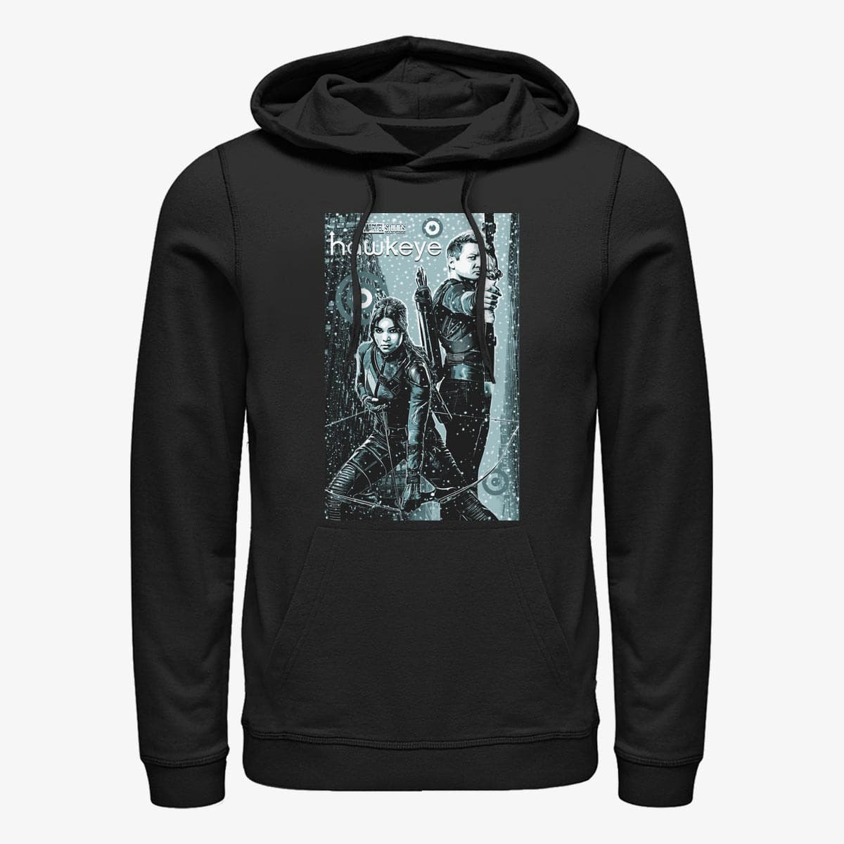 Sweatshirts Merch Marvel Hawkeye - Snow Alley Unisex Hoodie Black