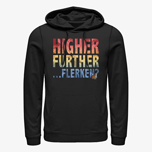 Sweat-shirt Merch Captain Marvel: Movie - Higher Further Flerken Unisex Hoodie Black