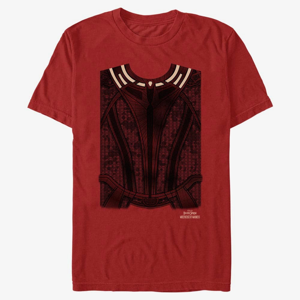 T-shirts Merch Marvel Doctor Strange 2 - Scarlet Witch Costume Shirt Unisex T-Shirt Red