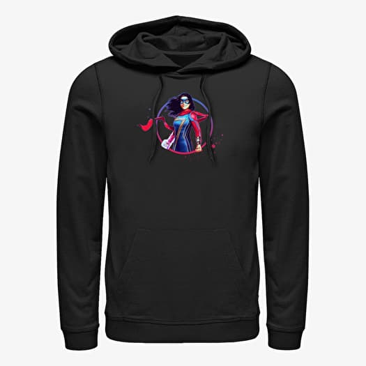 Majica Merch Ms. Marvel - Hero Shot Unisex Hoodie Black