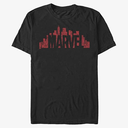 T-shirt Merch Marvel Other - SKYLINE LOGO OVERSIZE Unisex T-Shirt Black