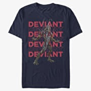 Merch Marvel The Eternals - DEVIANT REPEATING Unisex T-Shirt Navy Blue