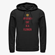 Merch Captain Marvel: Movie - Other Cat Unisex Hoodie Black