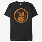 Merch Marvel Avengers Classic - Iron Orange Unisex T-Shirt Black
