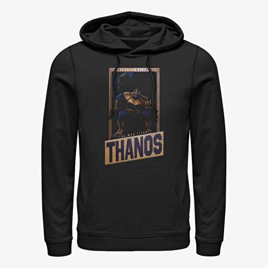 Sweatshirt Merch Marvel Avengers Classic - Perfectly Balanced Thanos Unisex Hoodie Black