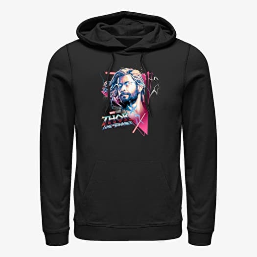 Felpa Merch Marvel Thor: Love and Thunder - Triangle God Unisex Hoodie Black