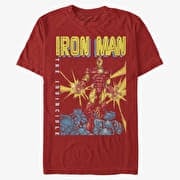 Merch Marvel Avengers Classic - IRON MAN Unisex T-Shirt Red