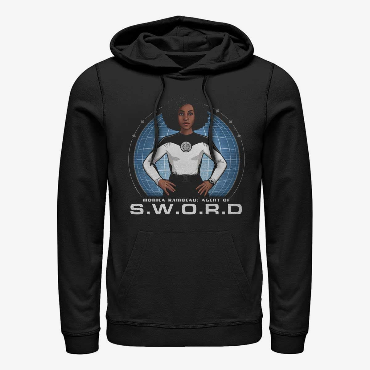 Felpe Merch Marvel WandaVision - Sword Hero Unisex Hoodie Black