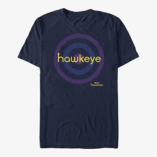 T-shirt Merch Marvel Hawkeye - Bullseye Target Logo Unisex T-Shirt Navy Blue