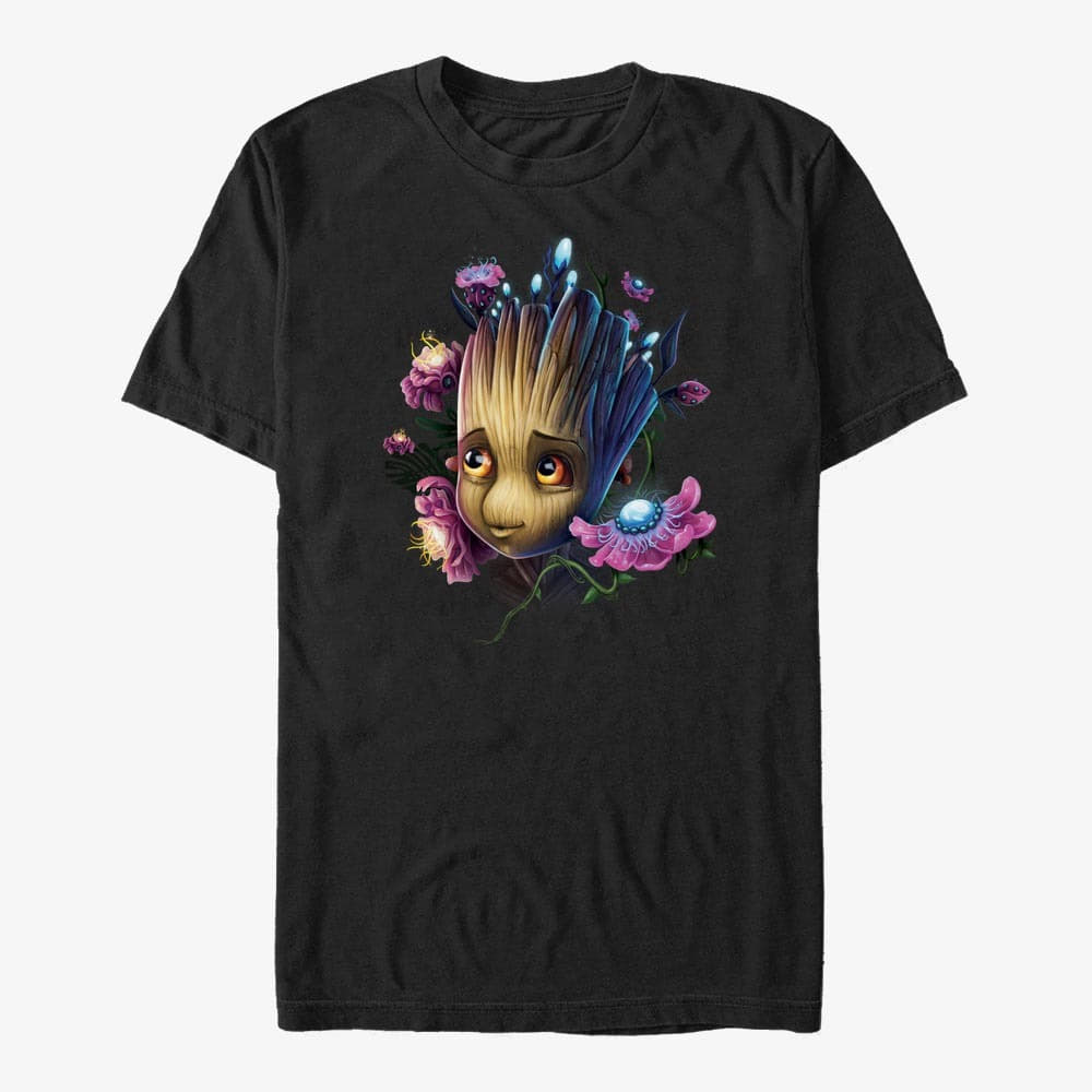 majice kratkih rukava Merch Marvel GOTG 2 - Guard The Galaxy Unisex T-Shirt Black