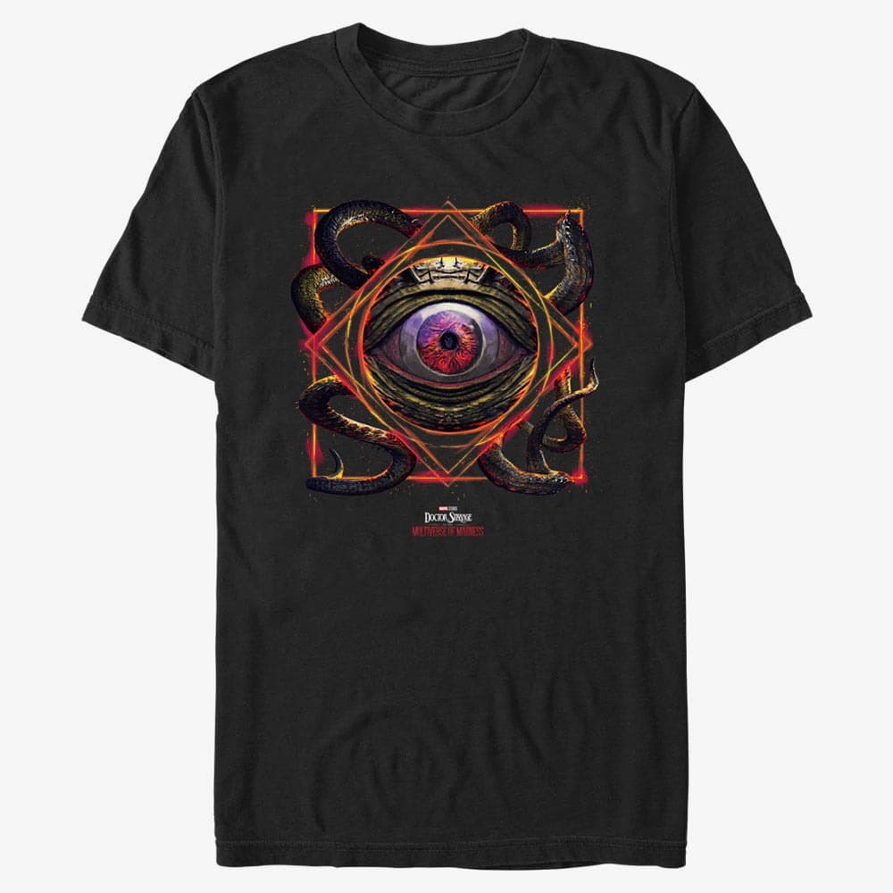 T-shirts Merch Marvel Doctor Strange 2 - Eyeball Spell Unisex T-Shirt Black