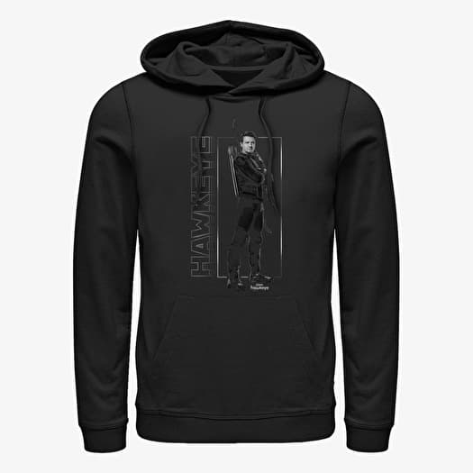 Sweatshirt Merch Marvel Hawkeye - Hero Clint Unisex Hoodie Black