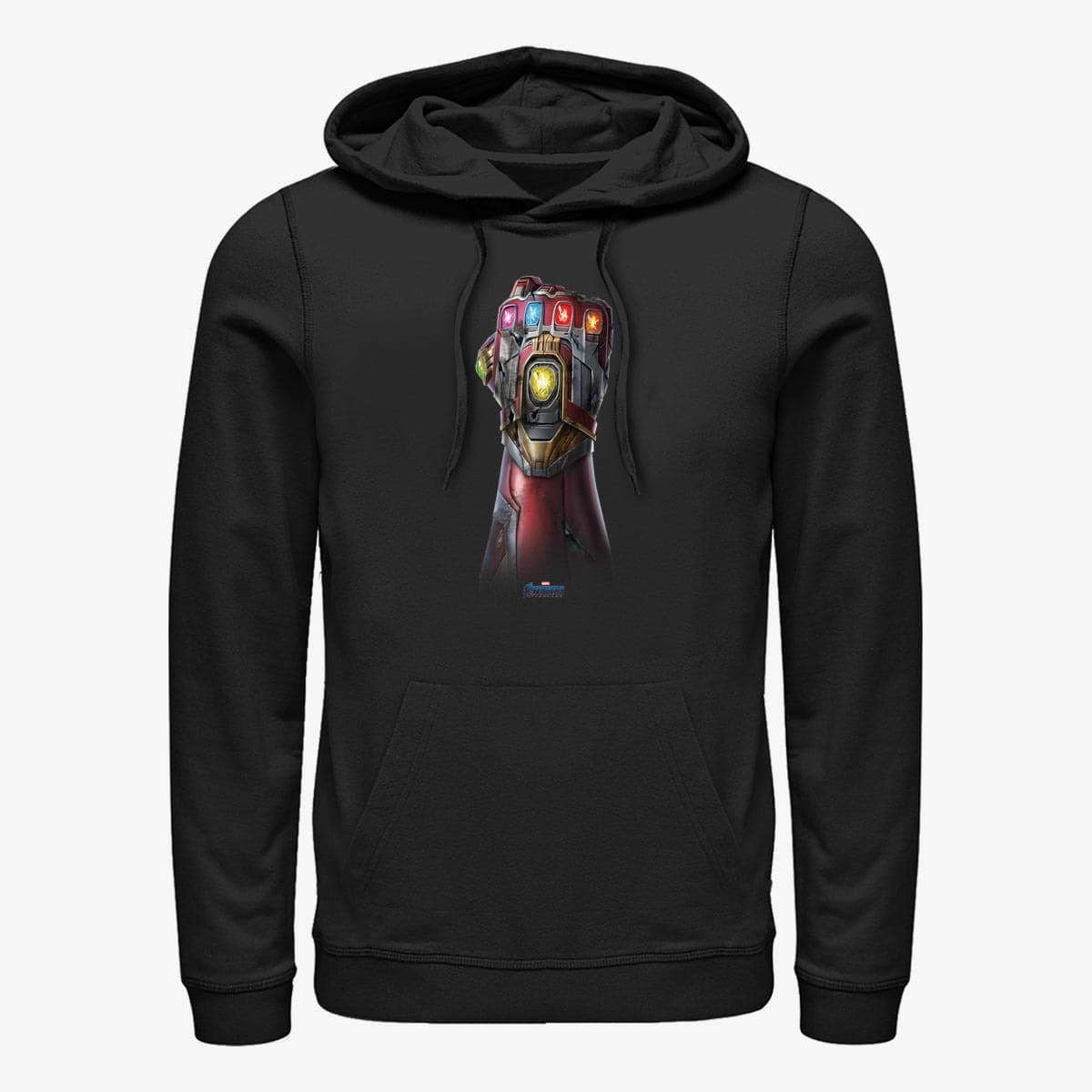 Hoodies and sweatshirts  Merch Marvel Avengers: Endgame - Iron Gauntlet Unisex Hoodie Black