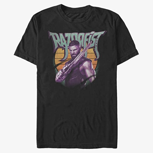 T-shirt Merch Marvel Shang-Chi - Razorfist Sunset Unisex T-Shirt Black