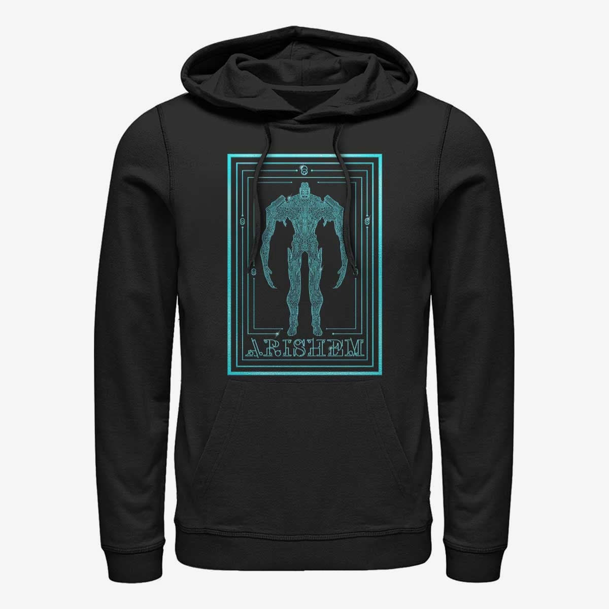 Hoodies and sweatshirts  Merch Marvel The Eternals - Arishem Poster Unisex Hoodie Black