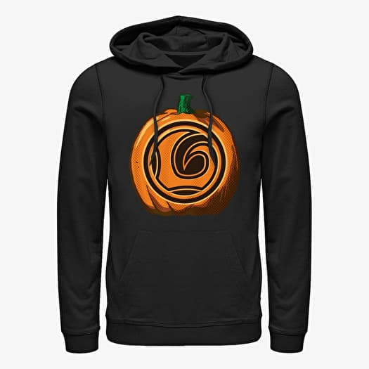 Sweatshirt Merch Marvel Avengers Classic - Loki Pumpkin Unisex Hoodie Black