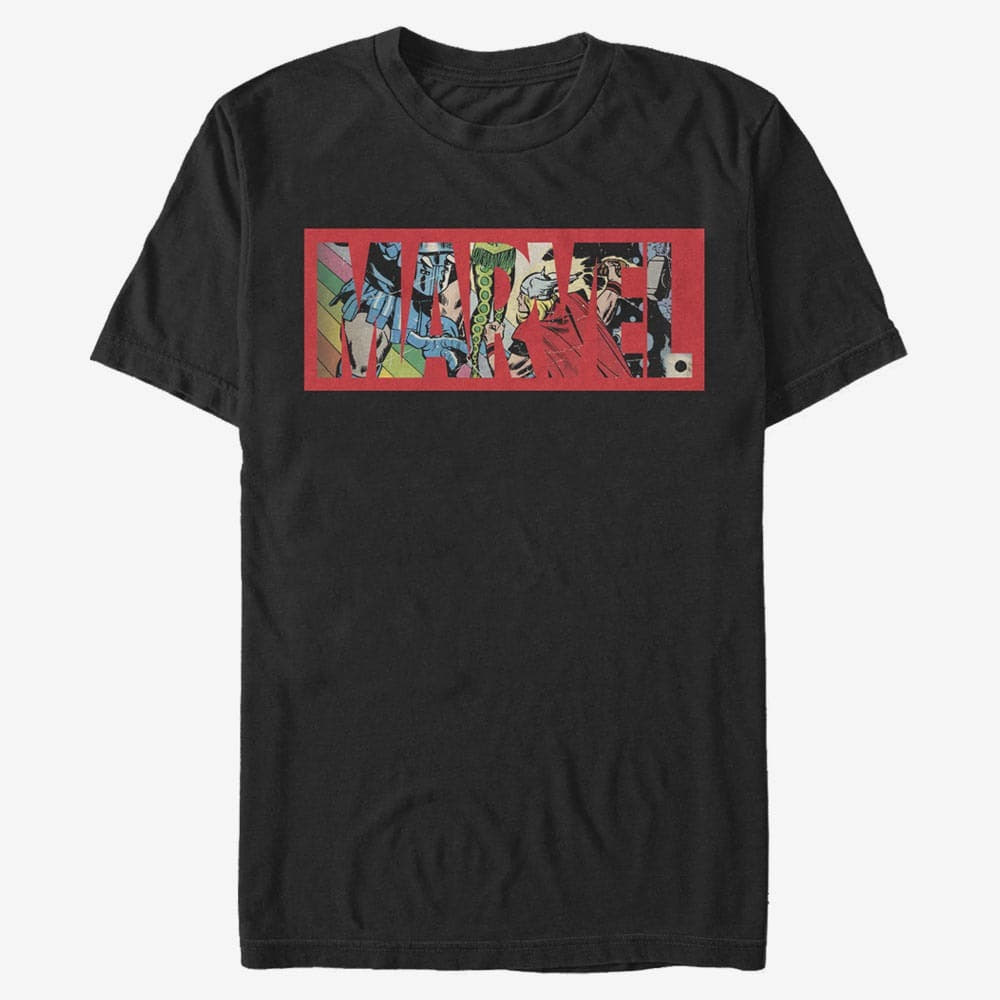 T-särgid Merch Marvel Avengers Classic - Thor Comic Marvel Unisex T-Shirt Black