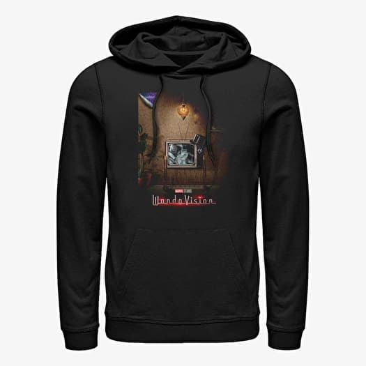 Sweat-shirt Merch Marvel WandaVision - WV Poster 60s Unisex Hoodie Black