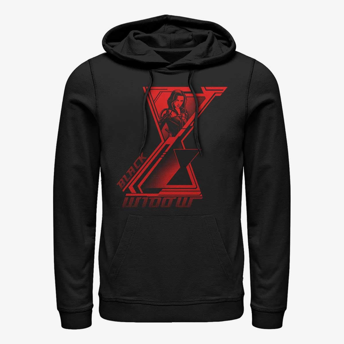 Hoodies and sweatshirts  Merch Marvel Black Widow - Widow Symbol Unisex Hoodie Black