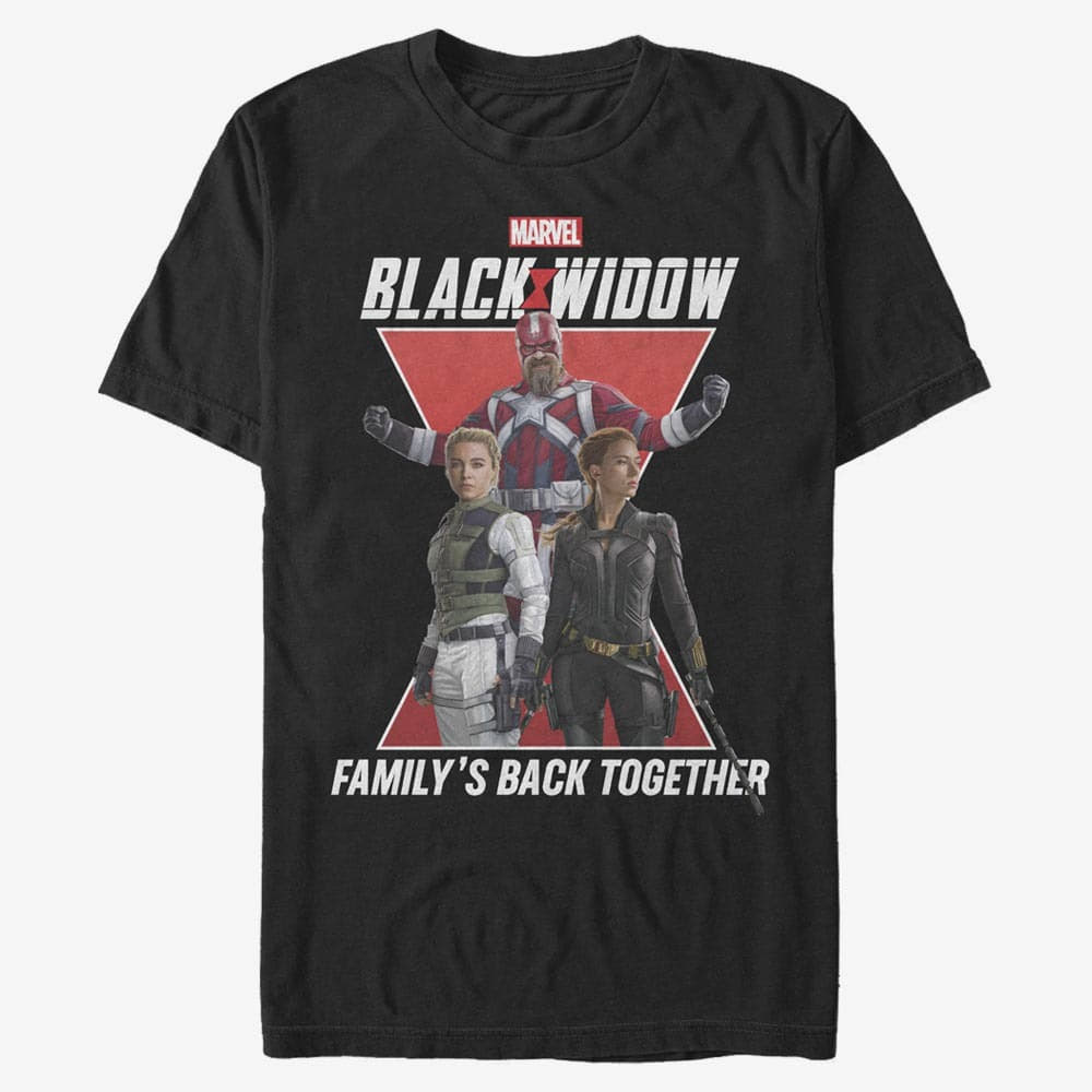 T-shirts Merch Marvel Black Widow - Widow Family Unisex T-Shirt Black