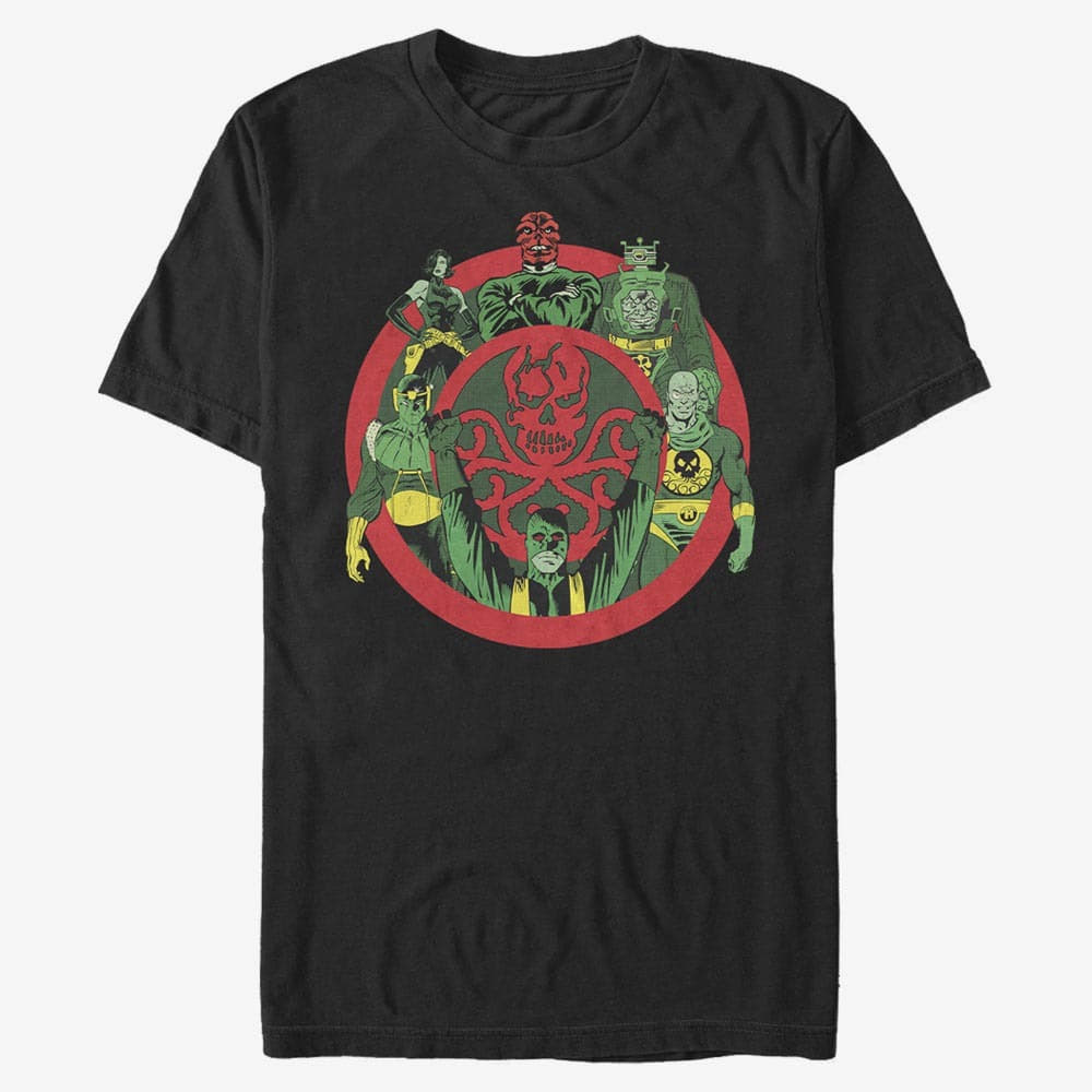 T-Shirts Merch Marvel Avengers Classic - Skull Gang Unisex T-Shirt Black